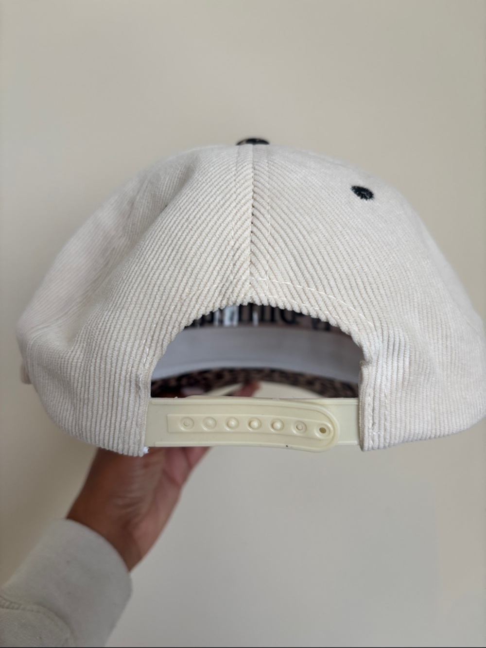 Graphic 'Expensive & Difficult' Leopard Bill Baseball Cap - Picture 2 of 2